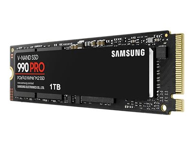 Samsung 990 PRO MZ-V9P1T0BW - SSD - 1 TB - PCIe 4.0 x4 (NVMe)