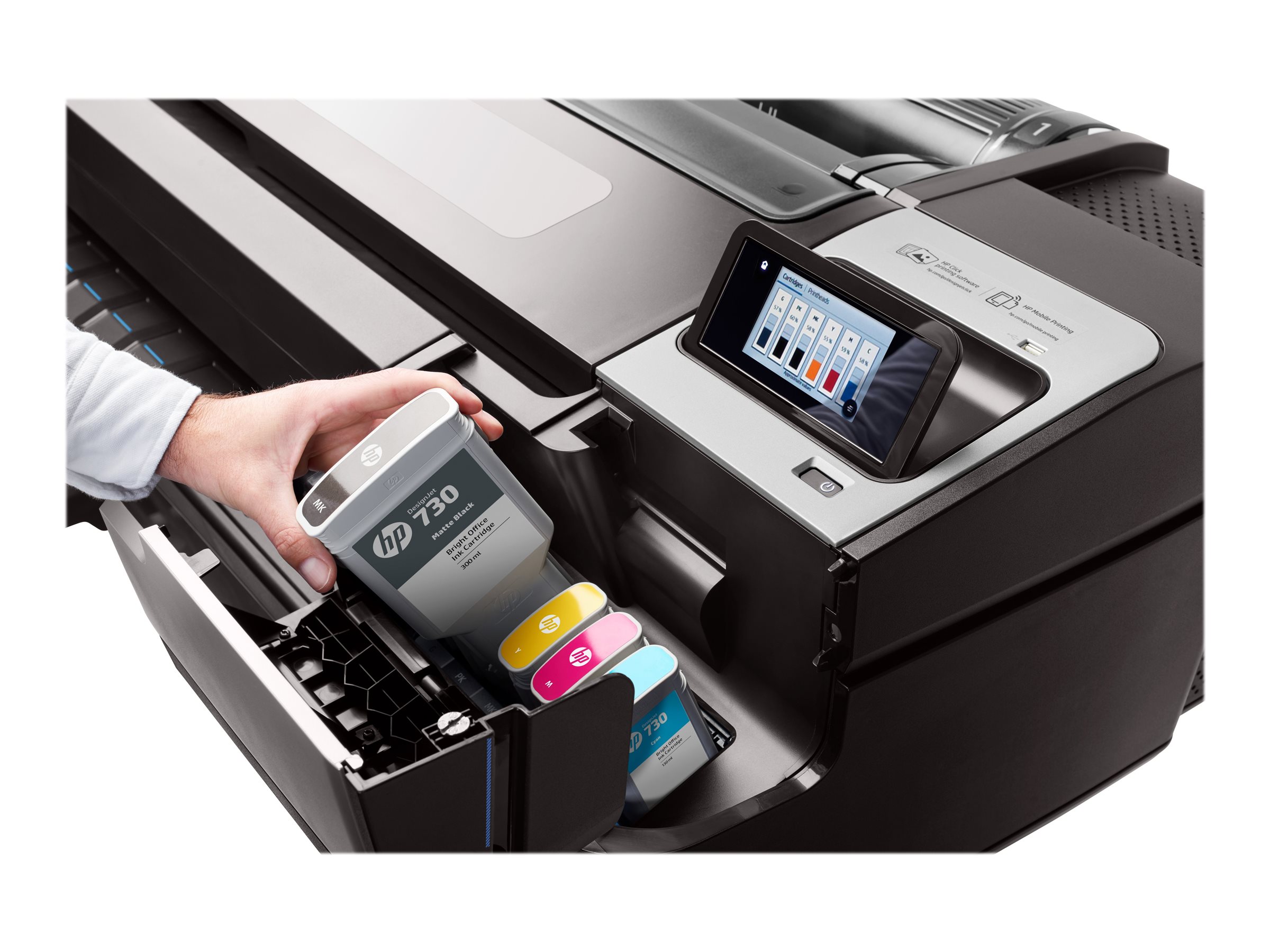 HP DesignJet T1700 - Großformatdrucker - Farbe - Tintenstrahl