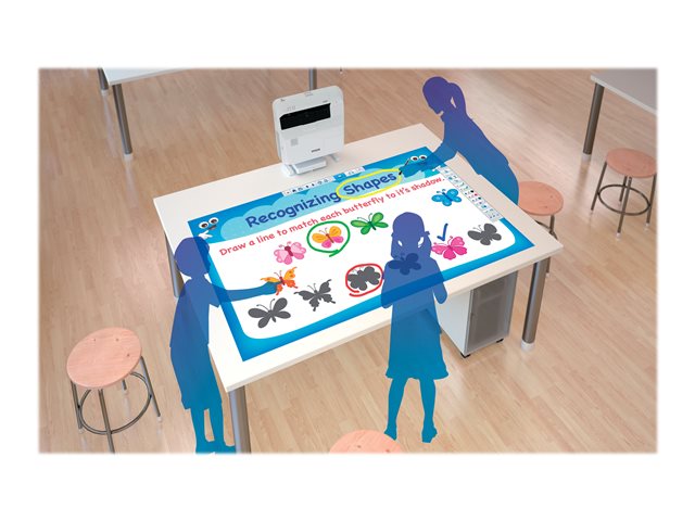 Epson EB-695Wi - 3-LCD-Projektor - LAN - Grau
weiß