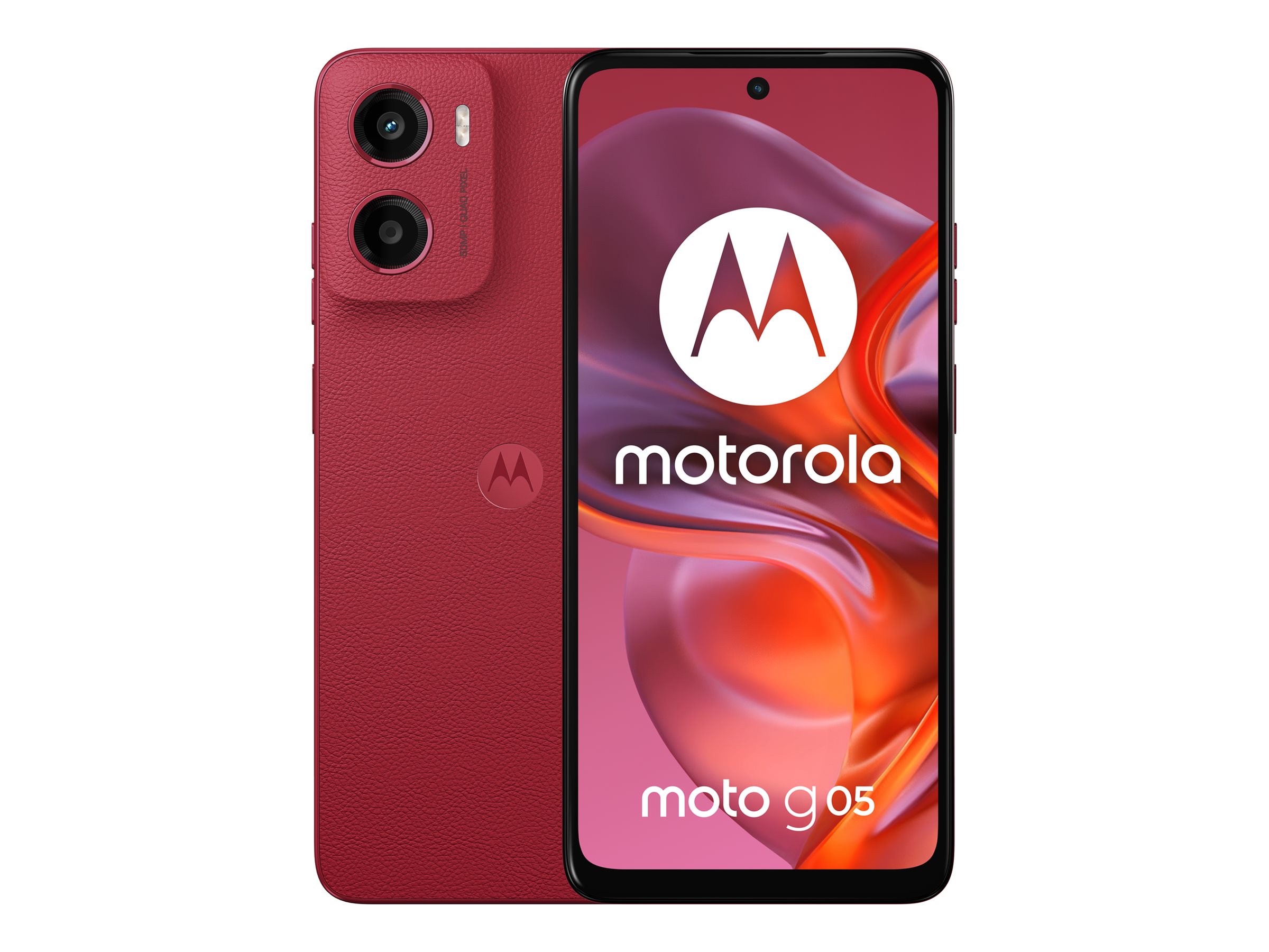 Motorola Moto G05 - Pflaumenrot - 4G Smartphone - 64 GB - GSM