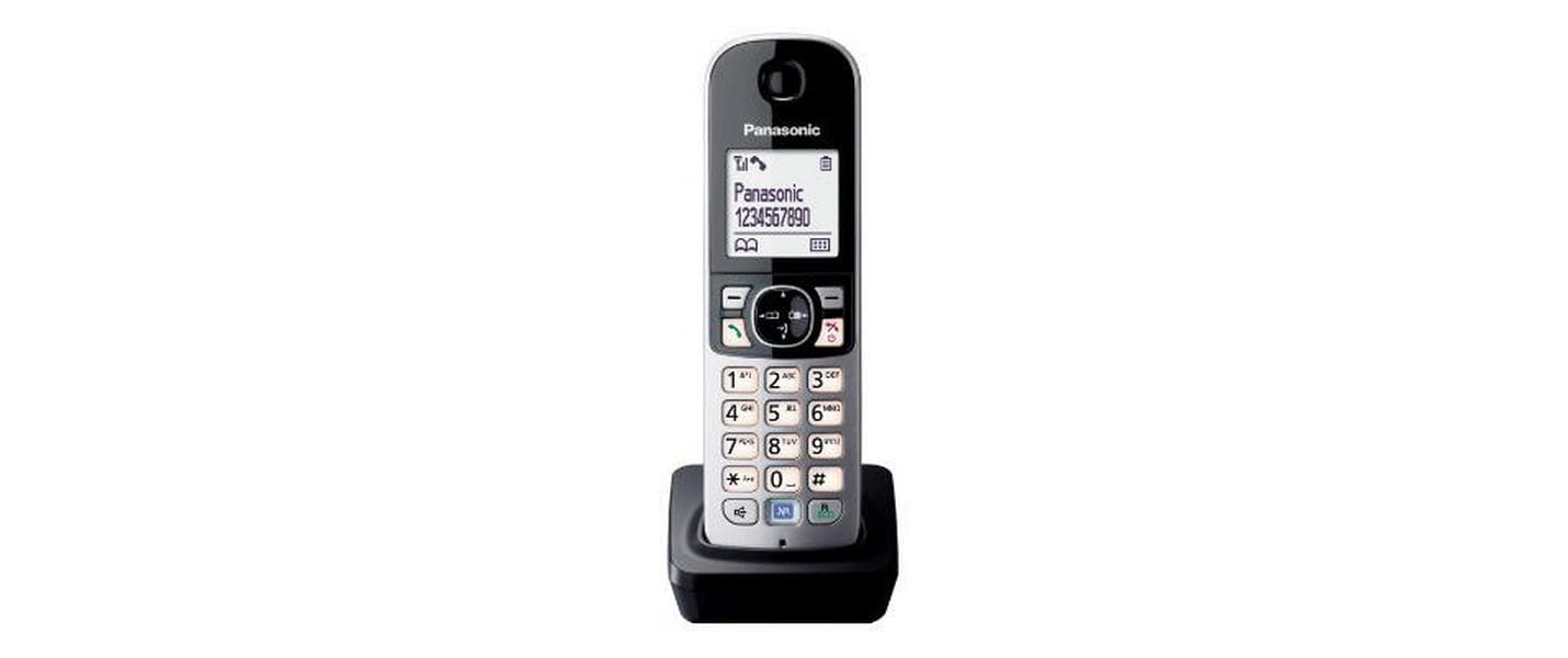 Panasonic Mobilteil KX-TGA681EXB Schwarz