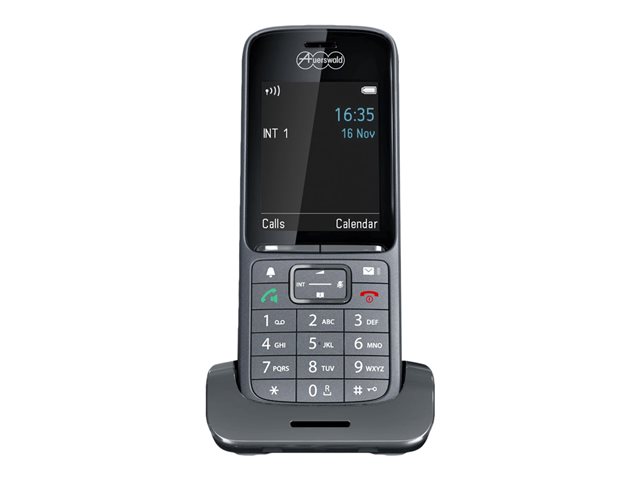 Auerswald COMfortel M-720 - Schnurloses Erweiterungshandgerät - DECTGAP - Dark Titanium