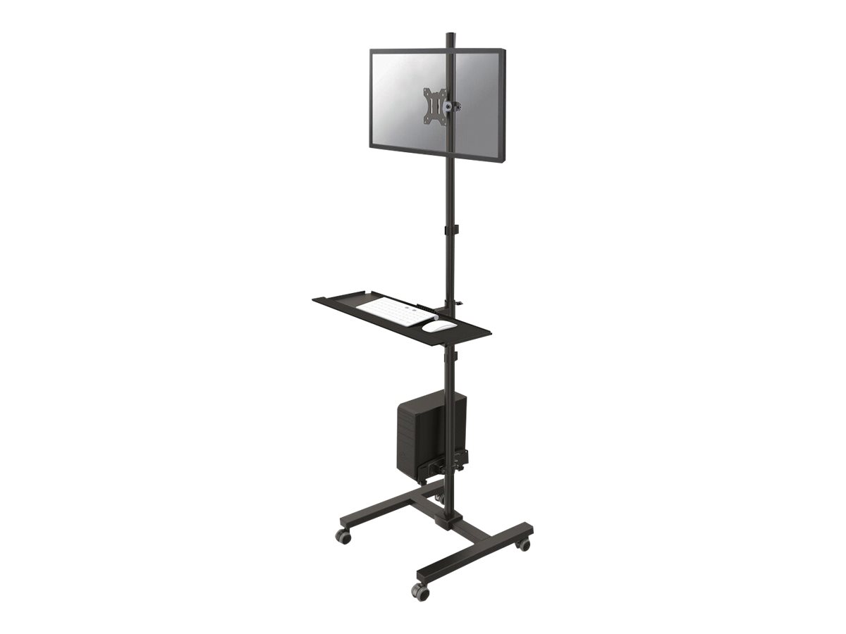 Neomounts FPMA-MOBILE1700 Wagen - für LCD-Display / Tastatur / Maus / CPU - Schwarz