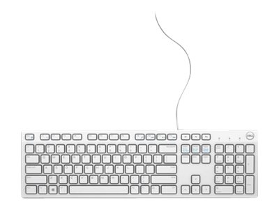 Dell KB216 - Tastatur - QWERTZ - Deutsch - weiß Eingabegerät
