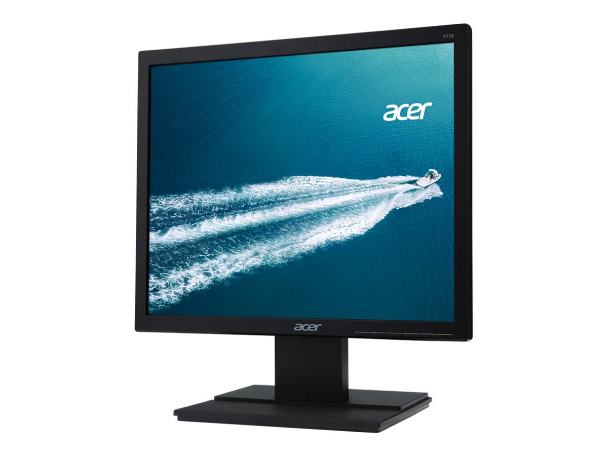 Acer V176L bmi - V6 Series - LED-Monitor - 43 cm (17") - 1280 x 1024 SXGA @ 75 Hz - TN - 250 cd/m² - 5 ms - HDMI, VGA - Lautsprecher - Schwarz