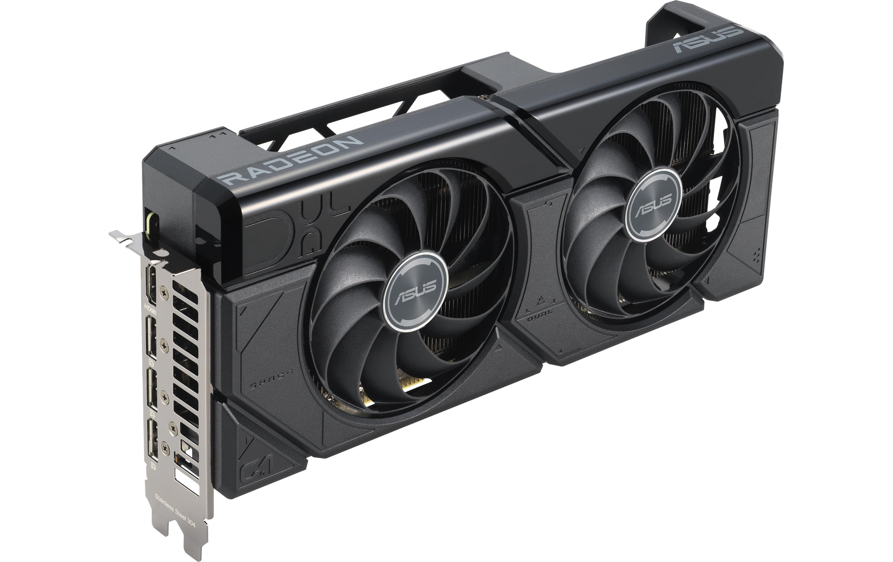 ASUS Dual Radeon RX 7800 XT 16GB - OC Edition - Grafikkarten - Radeon RX 7800 XT - 16 GB
