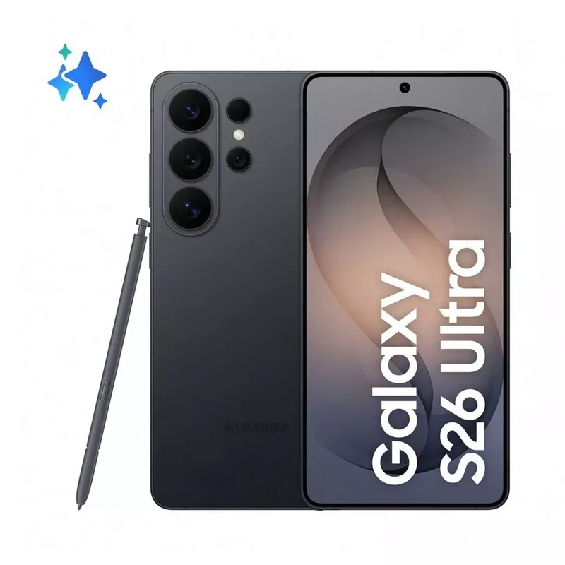 Samsung Galaxy S26 Ultra 5G Enterprise Edition Smartphone 6.9" 12GB RAM 256GB Schwarz