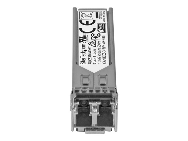 StarTech.com Cisco GLC-SX-MMD kompatibel SFP - Gigabit Fiber 1000Base-SX SFP Transceiver Module - MM LC - 550m - 850nm - SFP (Mini-GBIC)-Transceiver-Modul - 1GbE