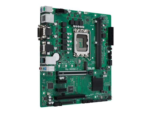 ASUS Pro H610M-C-CSM - Motherboard - micro ATX - LGA1700-Sockel - H610