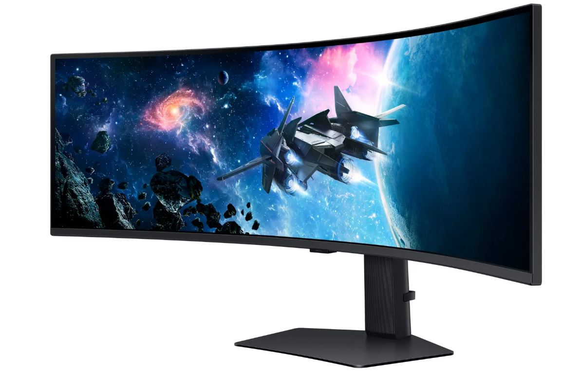 Samsung Odyssey G9 S49CG954EU - G95C Series - LED-Monitor - Gaming - gebogen - 124 cm (49") - 5120 x 1440 Dual Quad HD @ 240 Hz - VA - 450 cd/m² - 2500:1 - DisplayHDR 1000 - 1 ms - 2xHDMI, DisplayPort - Schwarz