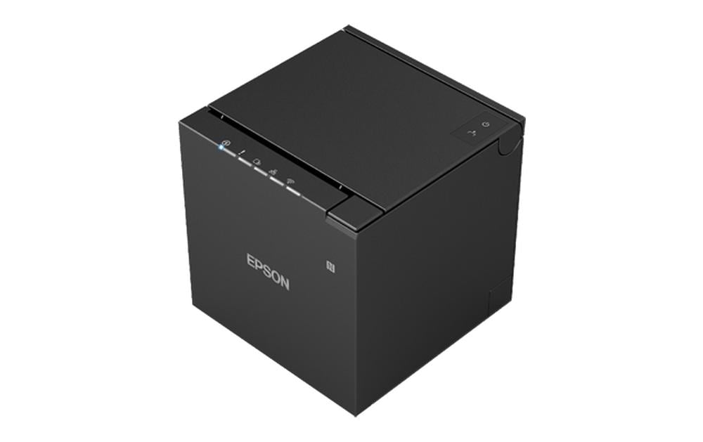 Epson TM-m30III, 8 Punkte/mm (203dpi), Cutter, USB, USB-C, Ethernet, schwarz Bondrucker, Thermodirekt, inkl.: Netzteil, Netzkabel, schwarz