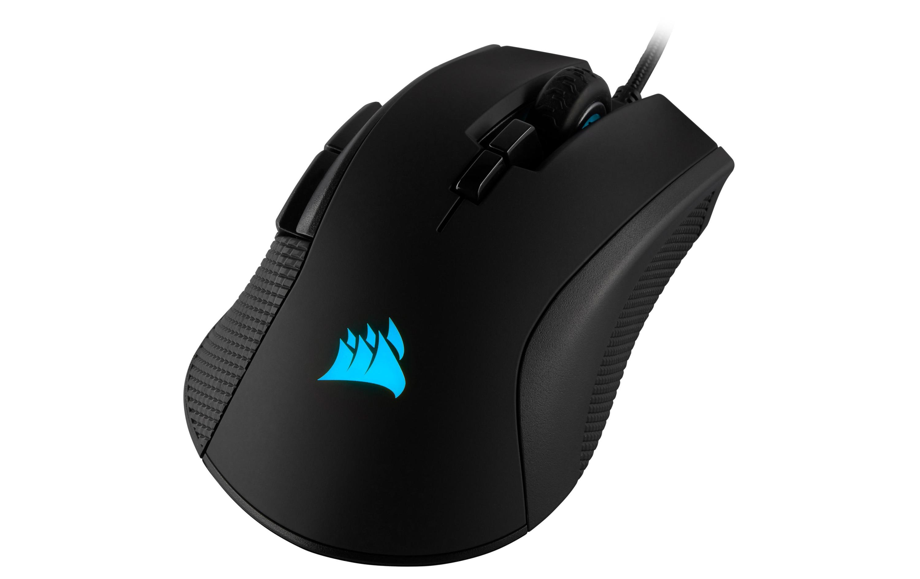 CORSAIR Gaming IRONCLAW RGB FPS/MOBA - Maus - USB - Schwarz