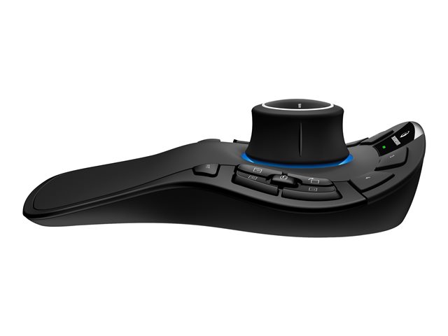 3Dconnexion SpaceMouse Pro Wireless - Bluetooth Edition - 3D-Maus - 2.4 GHz
Bluetooth
USB-C