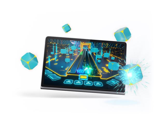 Lenovo Tab Plus ZADX - Tablet - Android 14 oder höher - 128 GB UFS card - 29.2 cm (11.5") IPS (2000 x 1200) - microSD-Steckplatz - Luna Gray