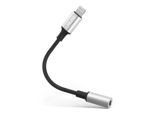 InLine Lightning auf Kopfhörerstecker Adapter - 10 cm
