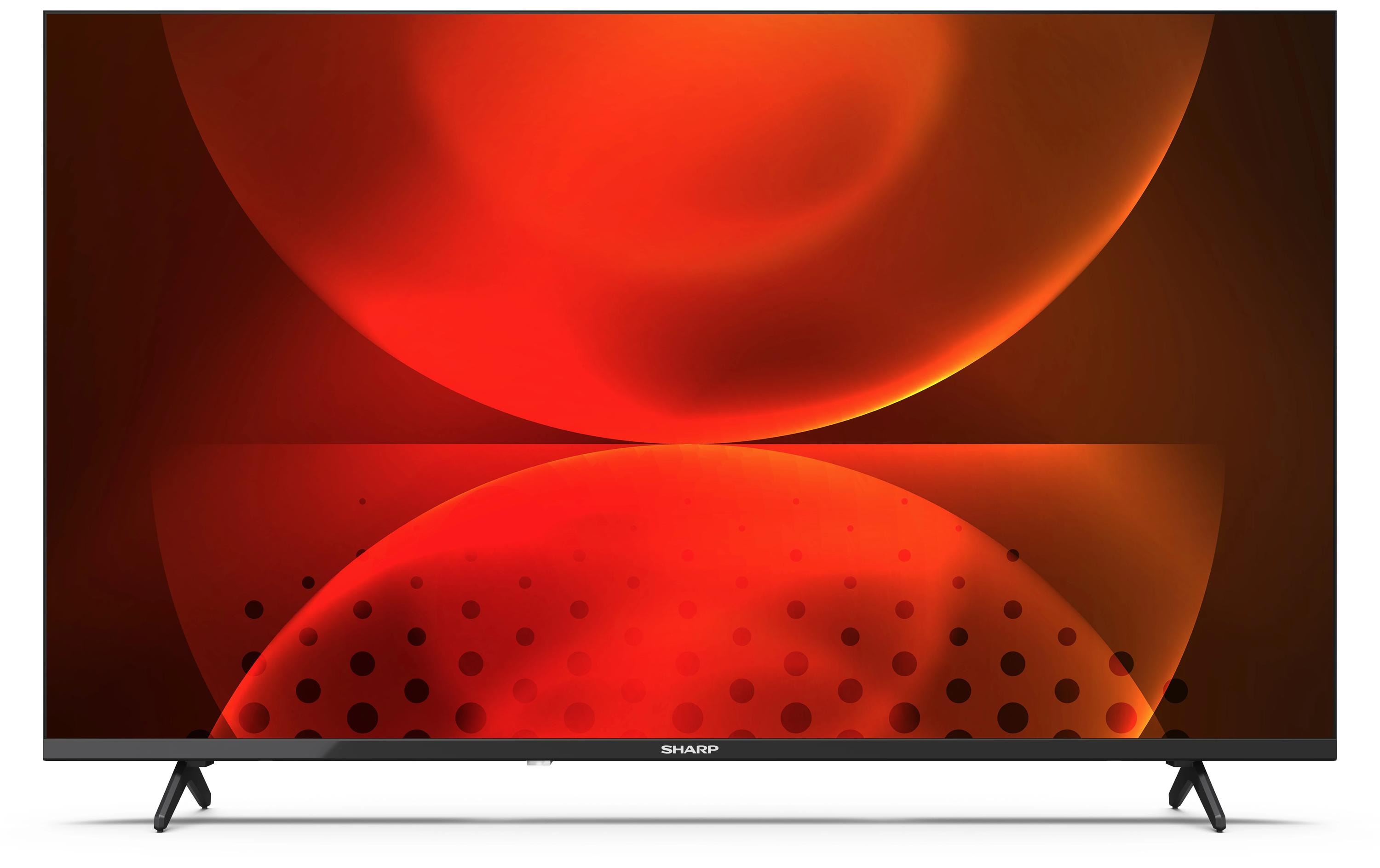 Sharp 43FH2EA Fernseher 109.2 cm 43" Full HD Smart-TV WLAN Schwarz 43FH2 - 109,2 cm - 43" - (1920x1080) - 1080p - DVB-C - DVB-S2 - DVB-T2 - HDMI - RJ-45 - Fernbedienung