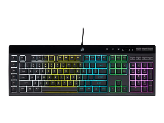 CORSAIR Gaming K55 RGB PRO - Tastatur - Deutsch - Schwarz Eingabegerät
