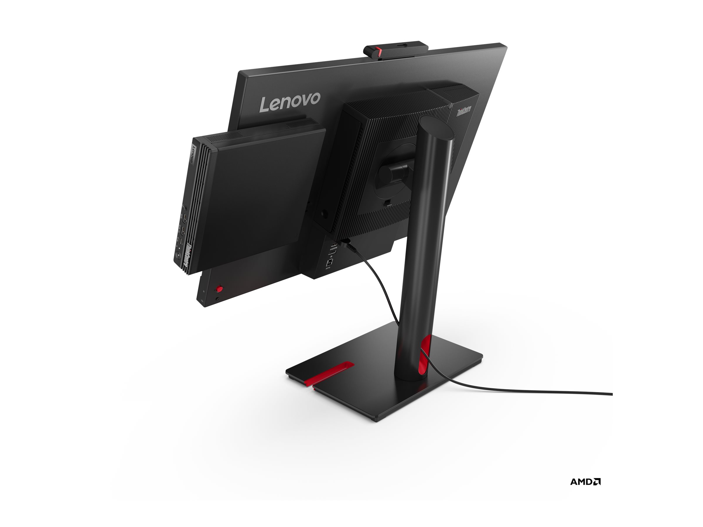 Lenovo ThinkCentre M75q Gen 5 - Mini - Ryzen 5 8500GE 3.4 GHz - 16 GB - SSD 512 GB - Deutsch
