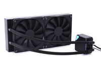 Alphacool Core Ocean T38 AIO 280mm - All-in-One-Flüssigkeitskühler - 14 cm - 34,3 dB - 36 dB - 92,3 cfm - Schwarz - AMD Sockel AM4 (Ryzen) - AMD Sockel AM5 (Ryzen Zen4) - Intel Sockel 1150 (Core i) - Intel Sockel 1151 (Core i) - Intel Sockel 1155