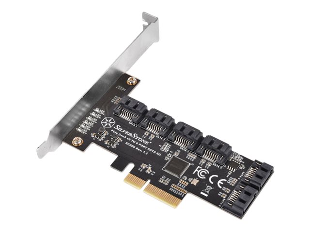 SilverStone ECS06 - Speicher-Controller - SATA 6Gb/s - PCIe 3.0 x2