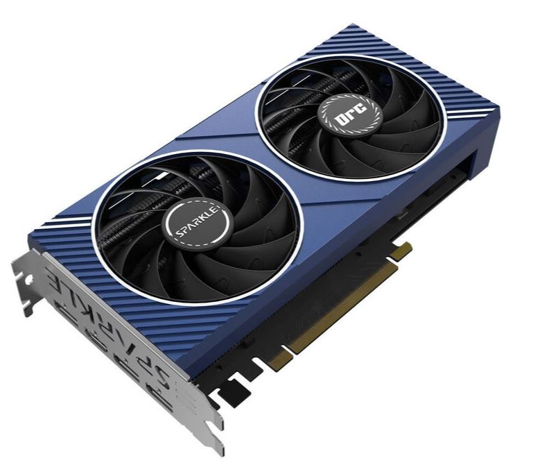 SPARKLE Intel Arc A750 ORC OC 6GB GDDR6 Grafikkarte 1x HDMI 3x DP