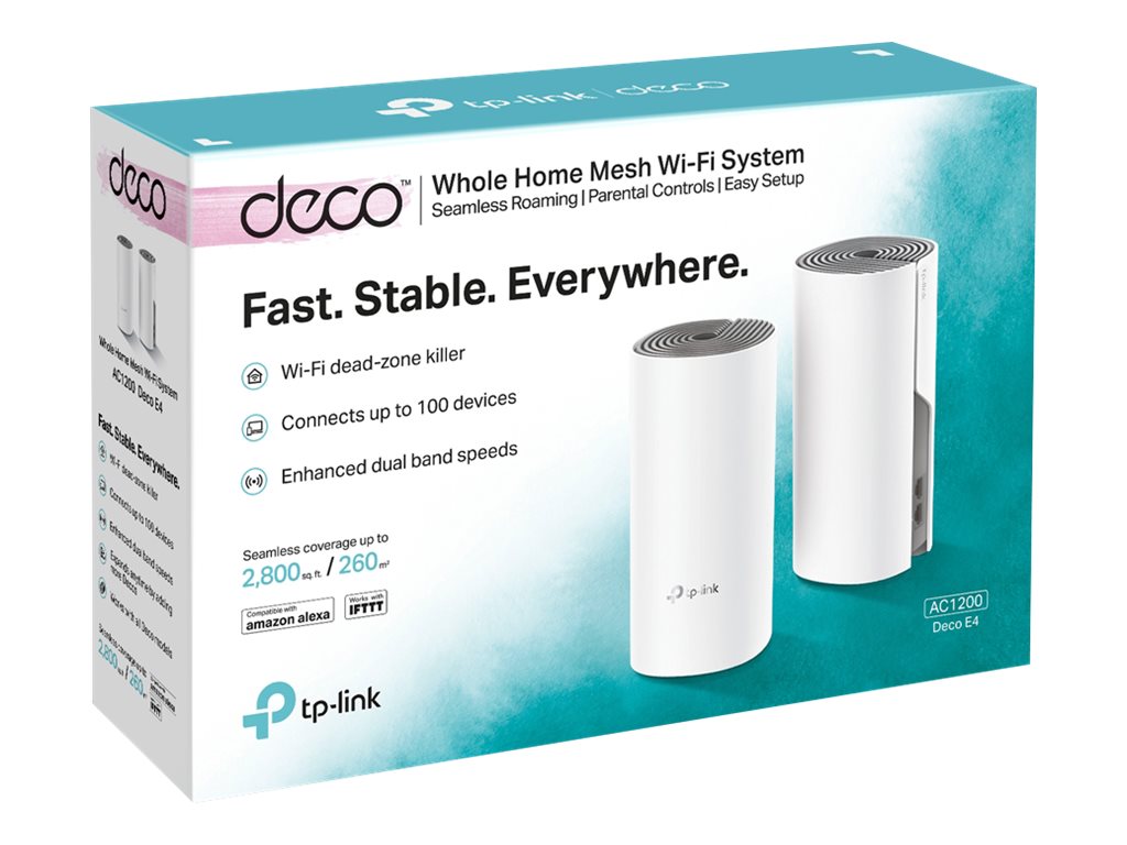 TP-Link Deco E4 - WLAN-System - Wi-Fi 5 - Desktop