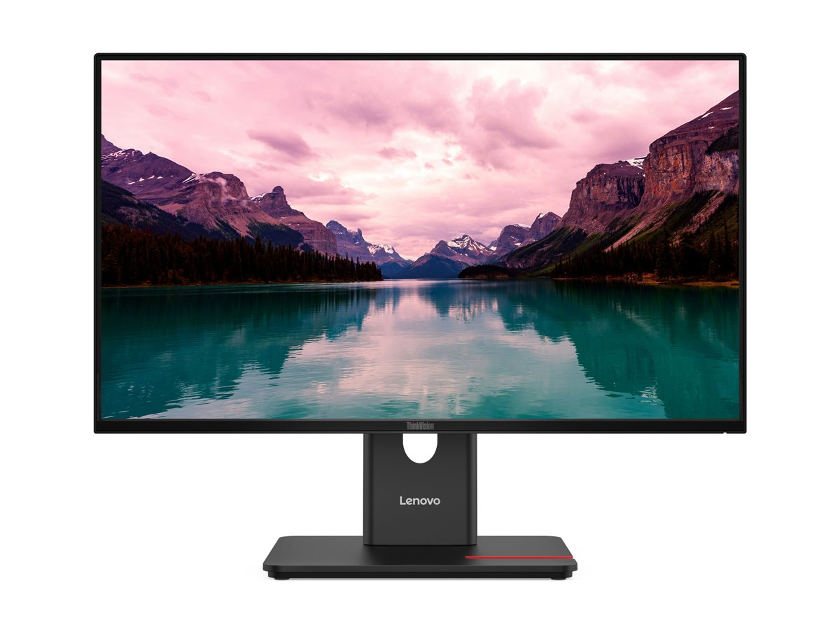 Lenovo ThinkVision T24-40 - LED-Monitor - 61 cm (24") (23.8" sichtbar) - 1920 x 1080 Full HD (1080p) @ 120 Hz - IPS - 250 cd/m² - 1500:1 - 4 ms - HDMI, VGA, DisplayPort - Raven Black