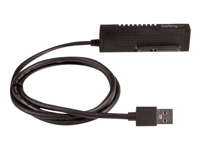 StarTech.com USB 3.1 (10Gbit/s) Adapter Kabel für 2
5" und 3
5" SATA SSD/HDD Laufwerke - Unterstützt SATA III - Speicher-Controller - SATA 6Gb/s - USB 3.1 (Gen 2)
