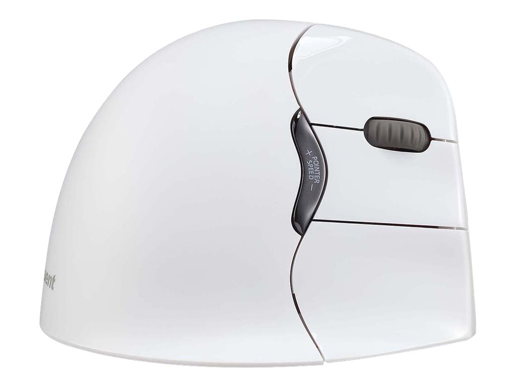 Evoluent VerticalMouse 4 Right Mac - vertikale Maus - Bluetooth - weiß