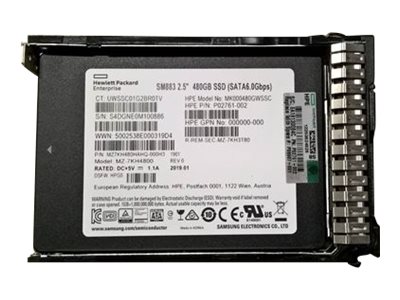 HPE Mixed Use - SSD - 480 GB - SATA