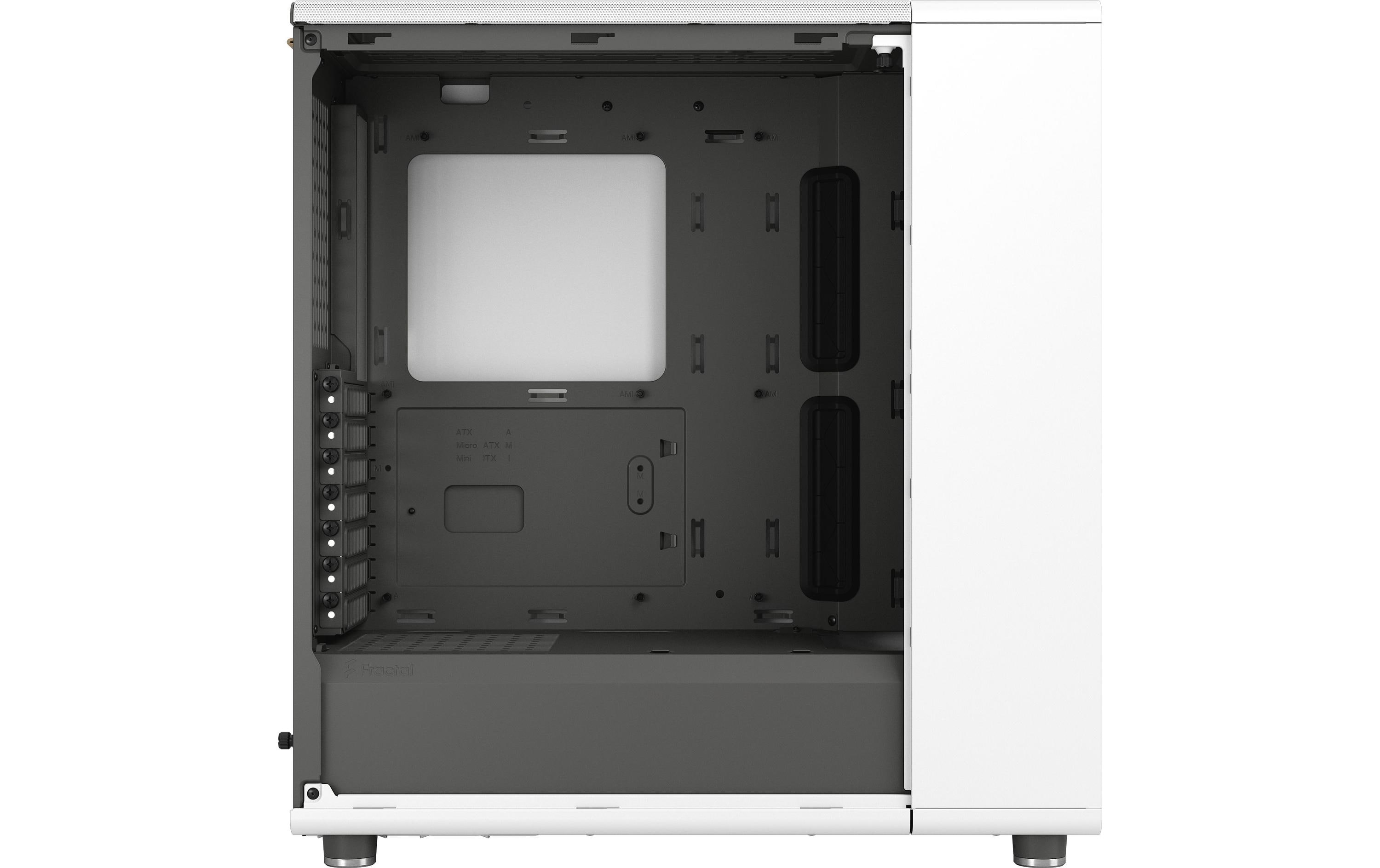 Fractal Design PC-Gehäuse North TG Clear Weiss