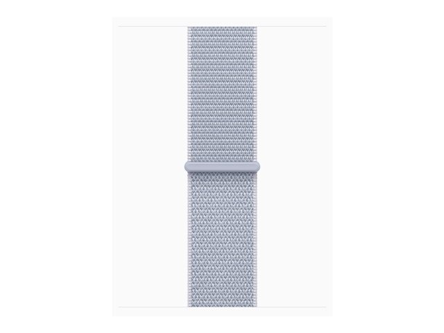 Apple Watch Series 10 GPS 42mm Silver Aluminium Case mit Blue Cloud Sport Band (MWWD3QF/A)