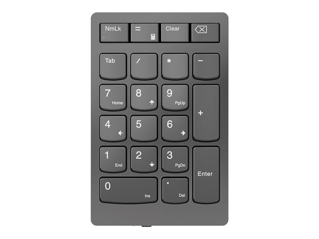 Lenovo Go Wireless Numeric Keypad - Tastenfeld - Storm Gray Eingabegerät