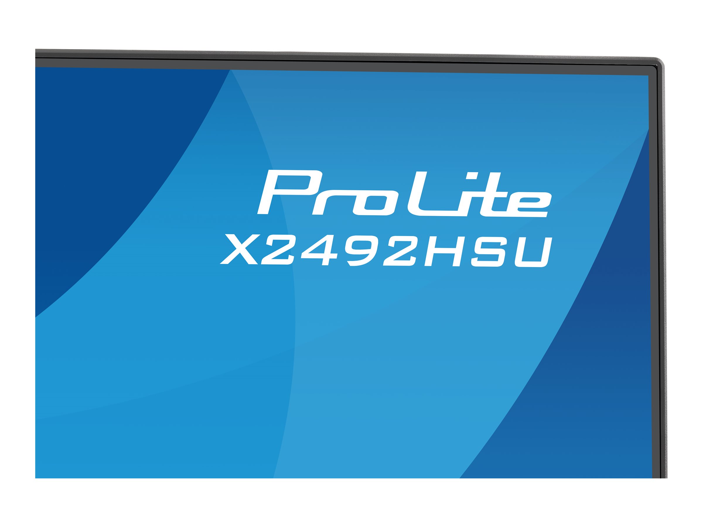 iiyama ProLite X2492HSU-B1 - LED-Monitor - 61 cm (24") - 1920 x 1080 Full HD (1080p) @ 120 Hz - IPS - 300 cd/m² - 1500:1 - 3 ms - HDMI, DisplayPort - Lautsprecher - mattschwarz