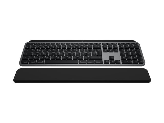 Logitech Master Series MX Keys S Combo for Mac - Tastatur-und-Maus-Set full size - QWERTZ - Deutsch - Space-grau Eingabegerät