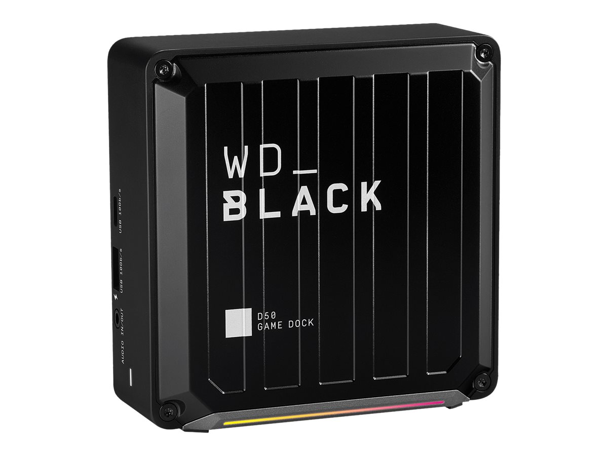 WD_BLACK D50 Game Dock WDBA3U0000NBK - Dockingstation - Thunderbolt 3 - DP
Thunderbolt - 1GbE