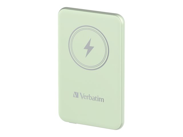 Verbatim Charge 'n' Go induktive Power Bank - Magnethalterung - Li-Pol - 24 pin USB-C - 20 Watt