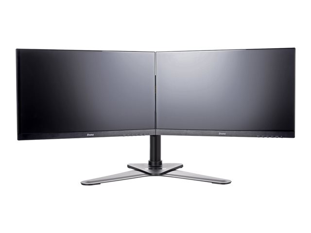 Iiyama DS1002D-B1 Aufstellung - einstellbarer Arm - für 2 Monitore - Schwarz