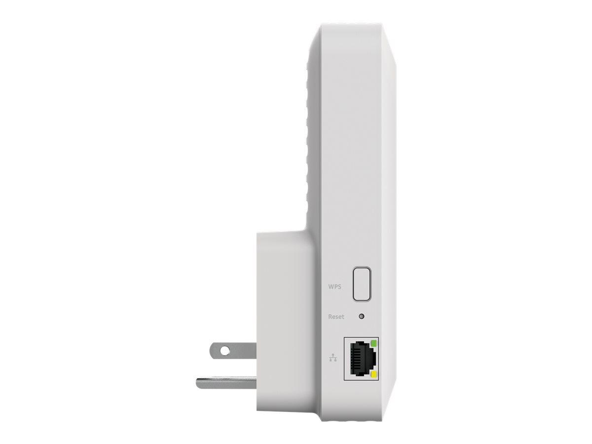 NETGEAR EAX12 - WLAN-System - (Extender) - Netz 1GbE - Wi-Fi 6 - Dual-Band - an Wandsteckdose anschließbar