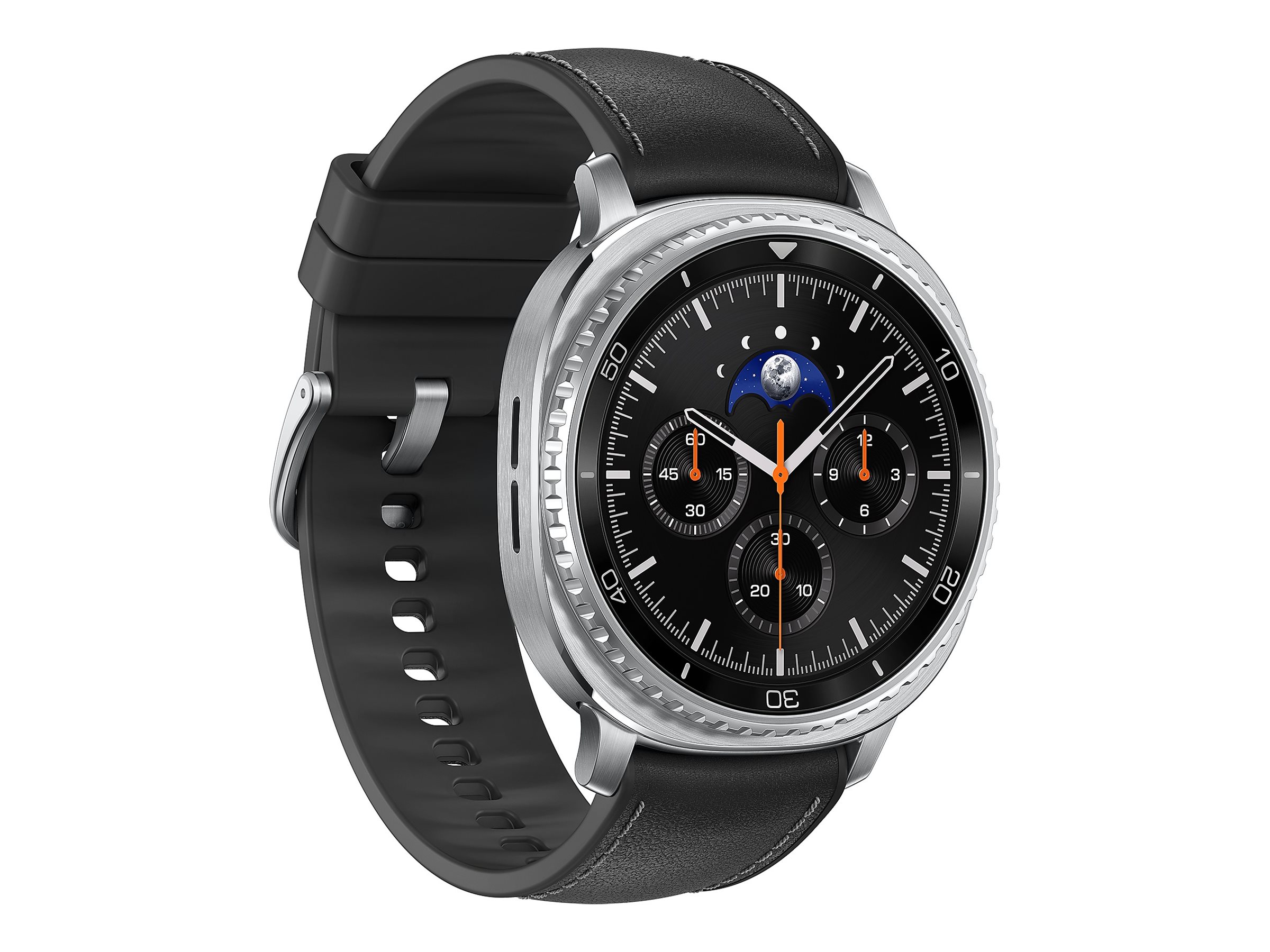 Samsung Galaxy Watch8 Classic intelligente Uhr mit Hybridband - 64 GB - Schwarz