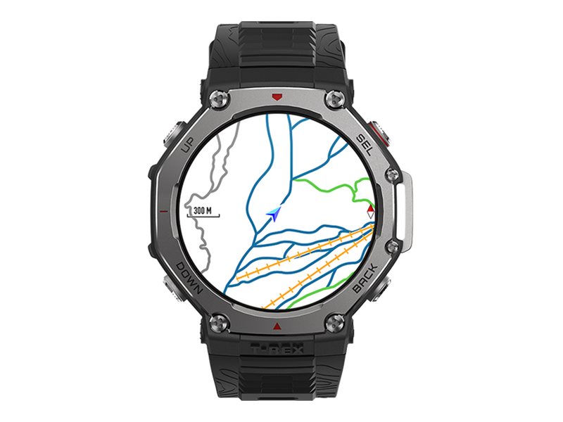 Amazfit T-Rex 3 intelligente Uhr mit Riemen - Onyx