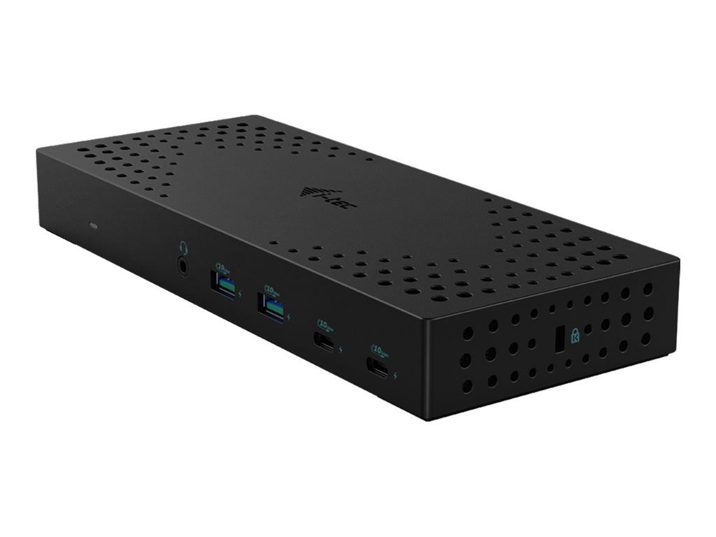 i-Tec - Dockingstation - USB-C / USB4 / USB 3.0 Thunderbolt 3 / Thunderbolt 4 - 2 x DP
3 x HDMI - 1GbE