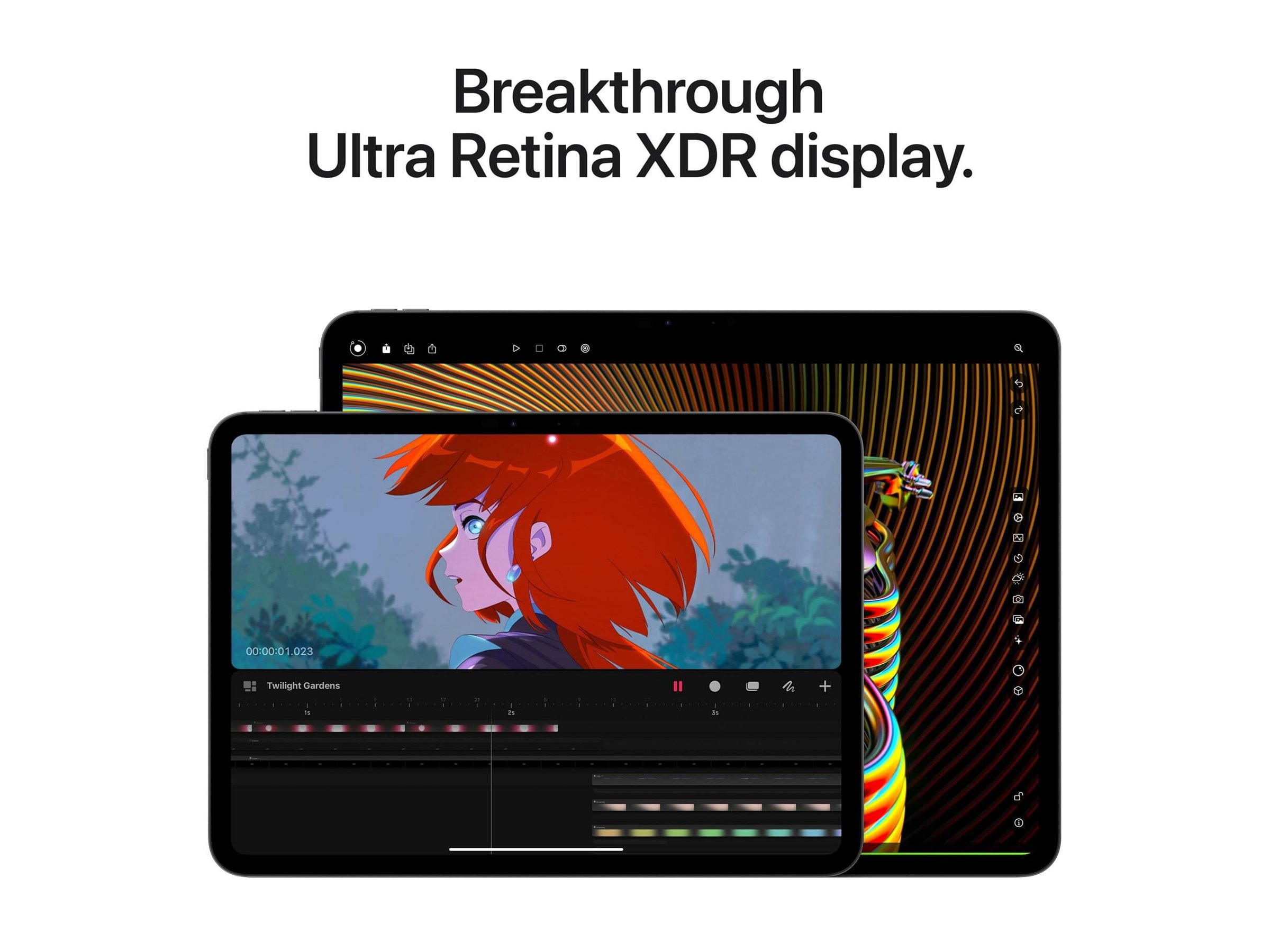 Apple 11-inch iPad Pro Wi-Fi - Tablet - 512 GB - 27.9 cm (11") Tandem OLED (2420 x 1668) - Space Black