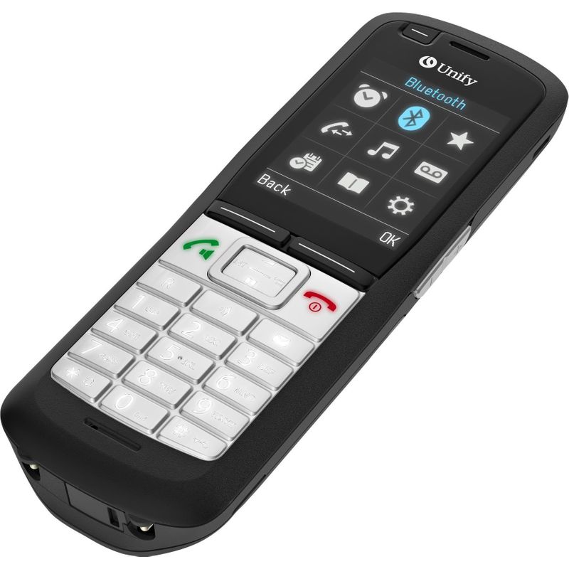 Unify OpenScape DECT Phone R6 - Schnurloses Erweiterungshandgerät - mit Bluetooth-Schnittstelle mit Rufnummernanzeige - DECT\GAP\PN-CAP