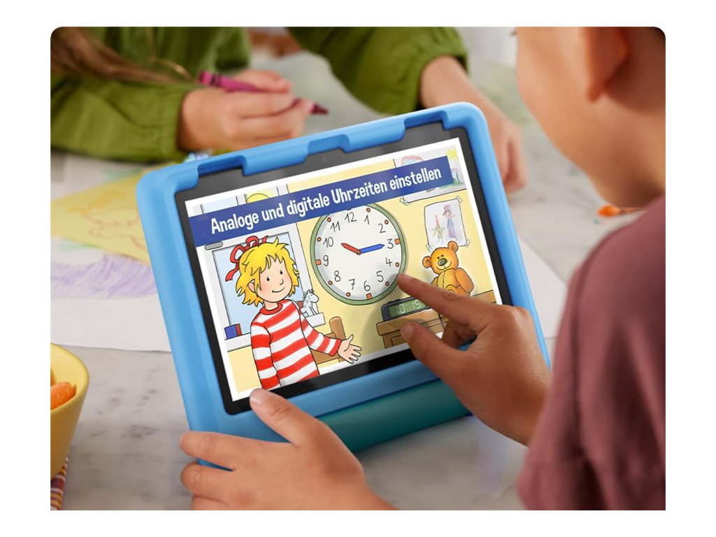 Amazon Fire HD 8 Kids Edition - 12. Generation - Tablet - 32 GB - 20.3 cm (8") IPS (1280 x 800) - microSD-Steckplatz - Blau