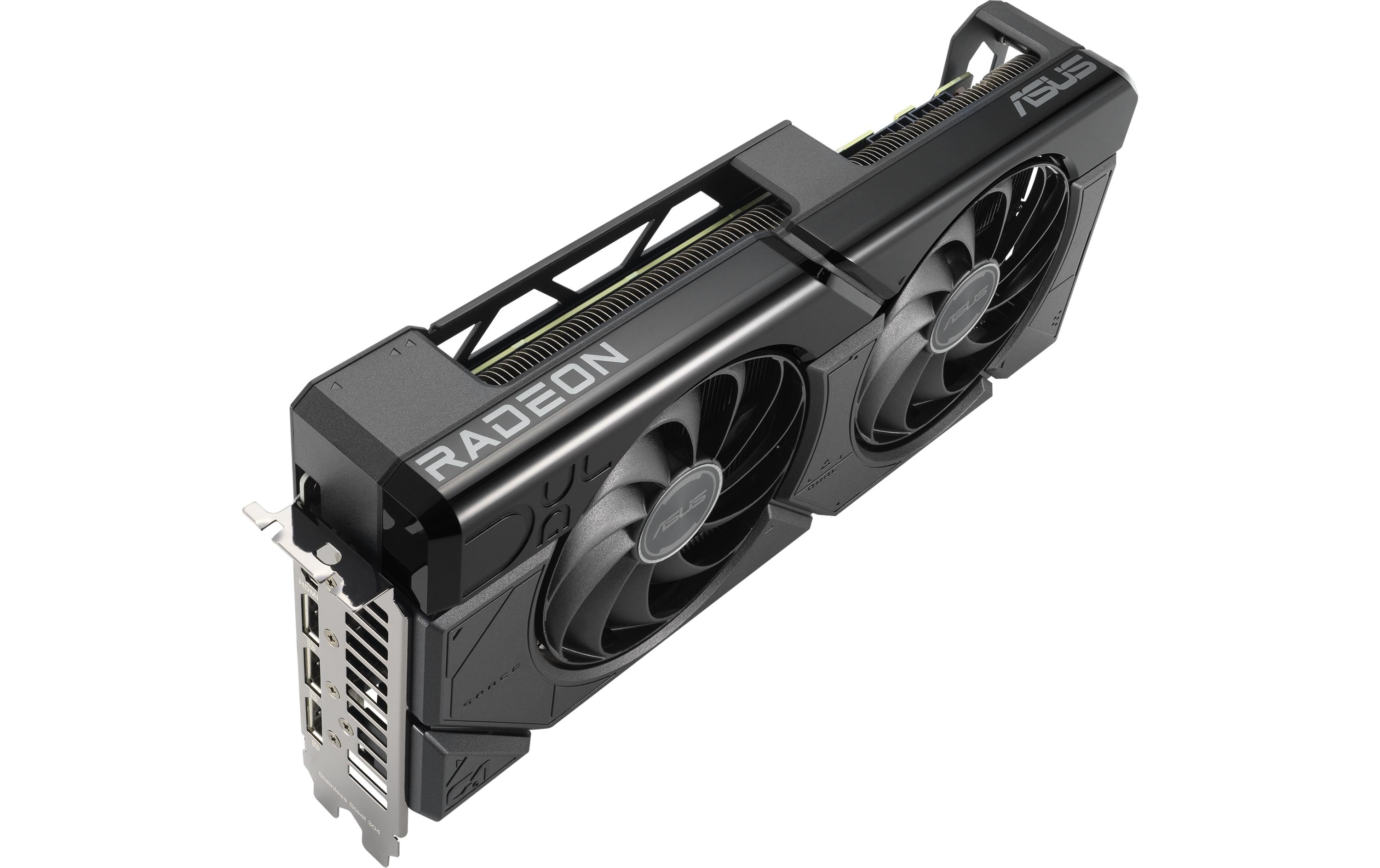 ASUS Dual Radeon RX 7800 XT 16GB - OC Edition - Grafikkarten - Radeon RX 7800 XT - 16 GB