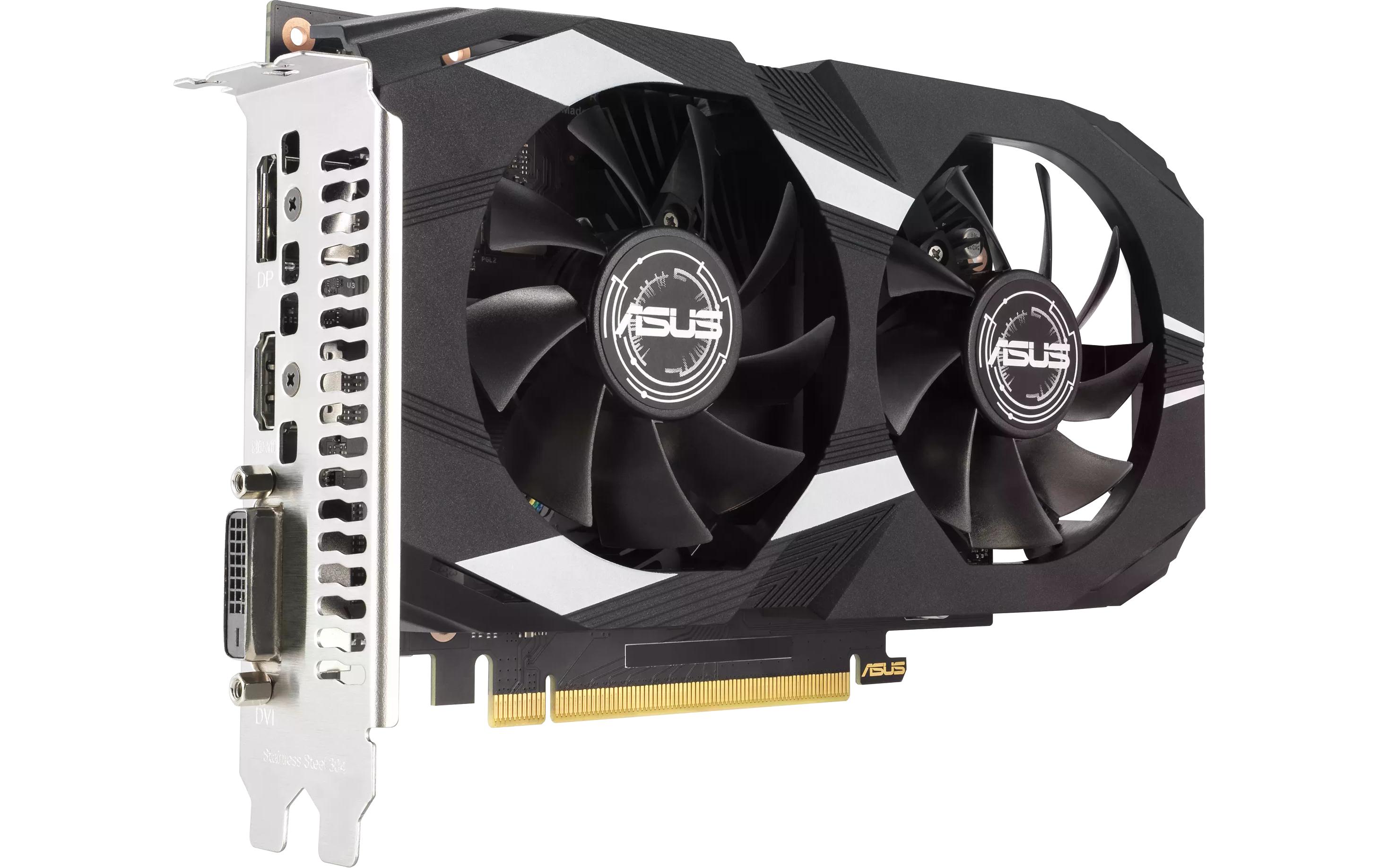 ASUS DUAL GeForce RTX 3050 Gaming Grafikkarte, 6GB GDDR6, HDMI, DP