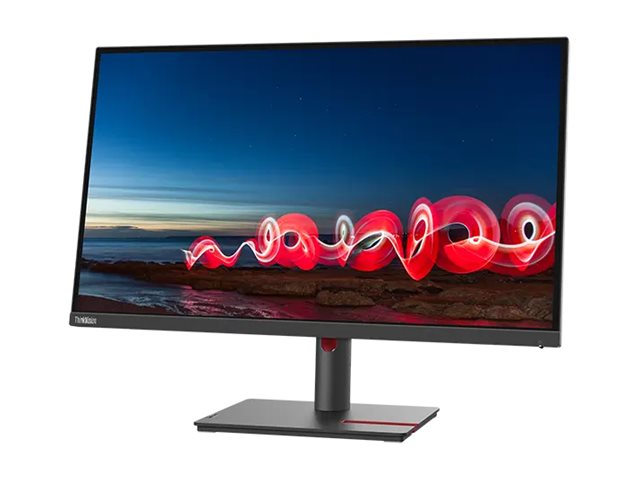 Lenovo ThinkVision T27h-30 - LED-Monitor - 68.6 cm (27") - 2560 x 1440 QHD @ 60 Hz - IPS - 350 cd/m² - 1000:1 - 4 ms - HDMI, DisplayPort, USB-C - Raven Black - für ThinkPad P15 Gen 2 20YQ