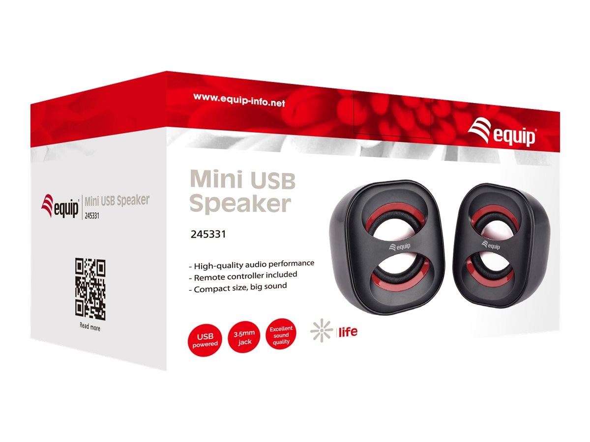 equip Mini USB - Lautsprecher - für PC