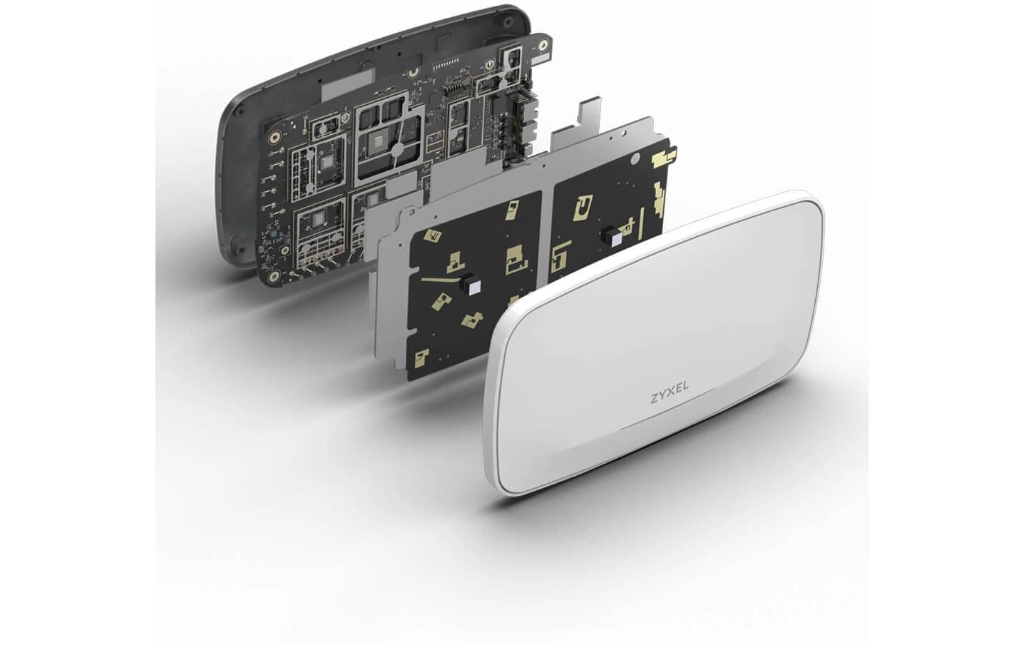 Zyxel NebulaFlex Pro WBE660S - Accesspoint - 1GbE, Wi-Fi 7 - Wi-Fi 6 - Wi-Fi 7 - 6 GHz - zur Wandmontage geeignet